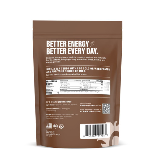 Tenzo Hojicha Roasted Matcha 250g