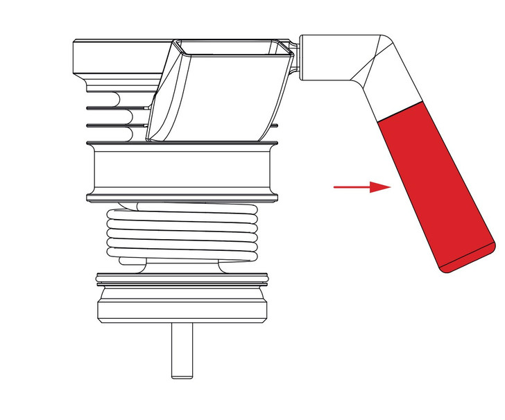 9Barista Aluminum Handle