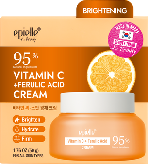Vitamin C + Ferulic Acid Cream | 95% Natural Ingredients