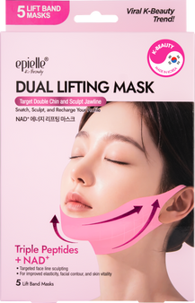 Dual Lifting Mask | Triple Peptides + NAD+ | 5 Count