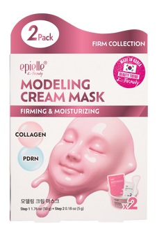Modeling Cream Mask | Firming & Moisturizing | Collagen + PDRN | 2 Pack