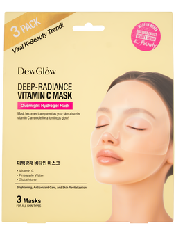 DewGlow Deep-Radiance Vitamin C Mask | 3 Count