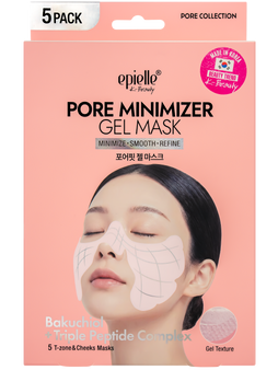 Pore Minimizer Gel Mask | Bakuchiol + Triple Peptide Complex | 5 Count