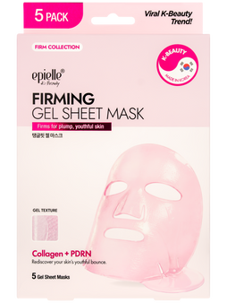 Firming Gel Sheet Mask | Collagen + PDRN | 5 Count
