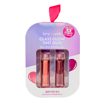 epielle x herg Glass Glow Tint Duo | Spring Glow & Midnight Cherry