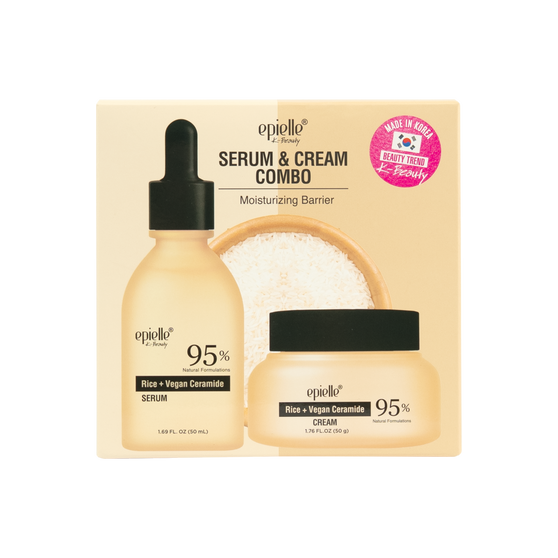 Facial Serum+Cream Combo | Rice