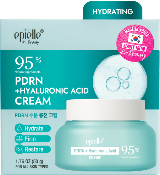 PDRN + Hyaluronic Acid Cream | 95% Natural Ingredients