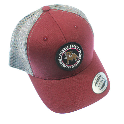 Red Trucker Style Fishing Hat