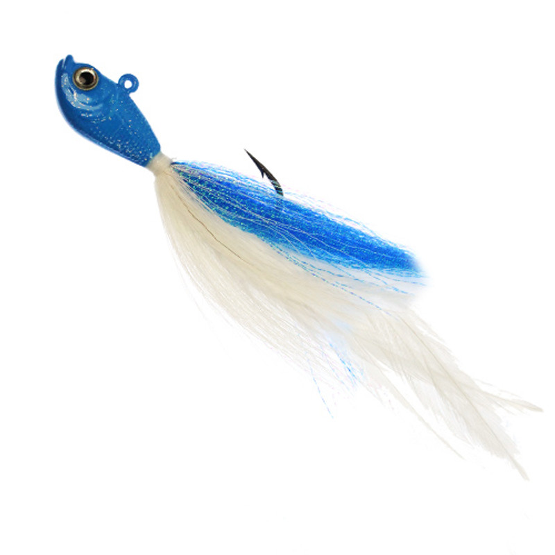 wholesale lead jig tuna feather trolling