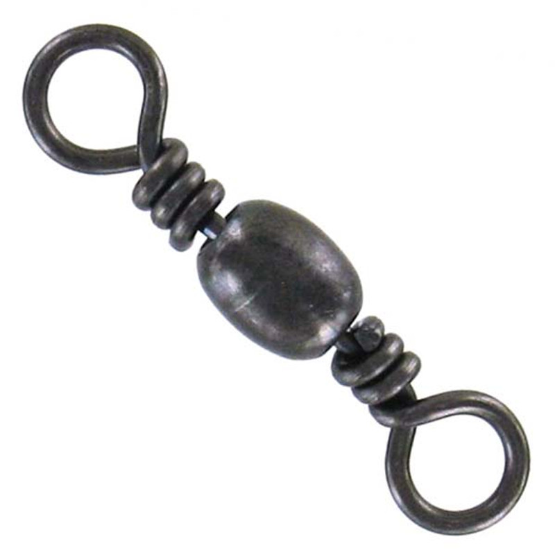 Fishing Barrel Swivels with Ring Black Barrel Swivels Fishing Line