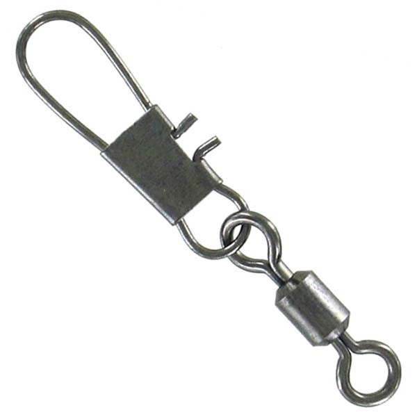 Brass Rolling Swivel w/ Interlock Snap