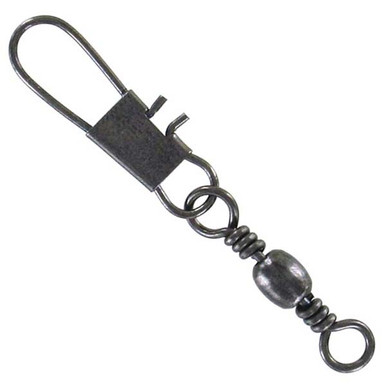 Brass Barrel Swivel w/ Interlock Snap