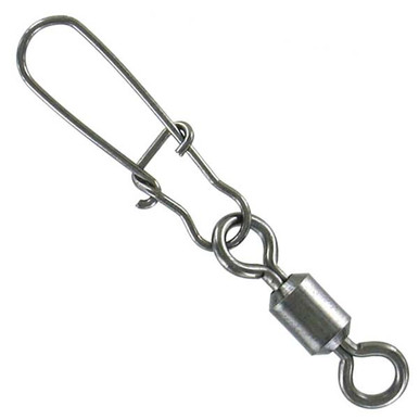 Brass Rolling Swivel w/ Duolock Snap