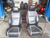 12-15 XF Portfolio Front Left Seat w Headrest Seat Power Components Oem Warm Charcoal C2Z24229Leg C2Z16477Leg C2Z16493