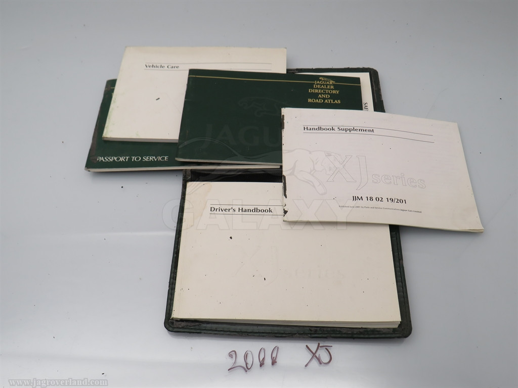 2000 Jaguar XJ8 XJR Owners Manual Driver's Handbook Packet Galaxy Jaguar