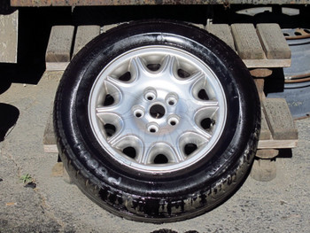 98-00 XJ8 XJR Vanden Plas Spare Tire Silver Road Wheel Rim Mnc6113Aa