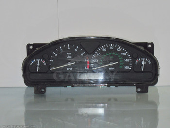 00-02 S-Type Cluster Instrument Speedometer Xr8F-10849-Bl Xr81849600D 130K