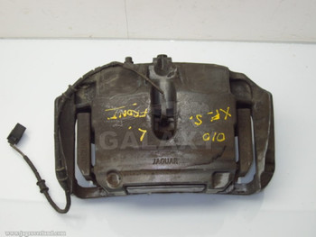 10-17 XF XJ XK R Supercharged Front Left Brake Mount Support Bracket Caliper C2D3797 C2D3795