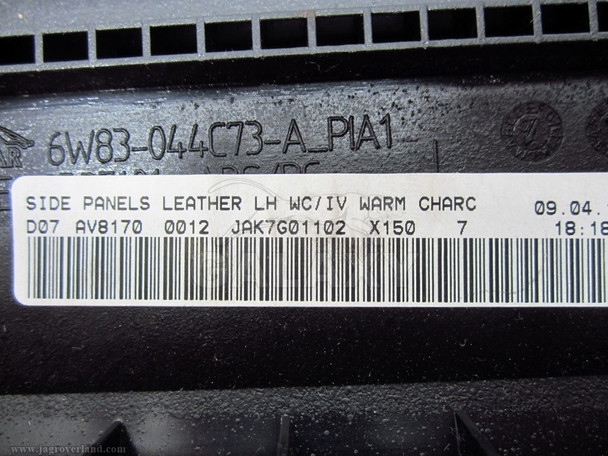 Rocker Panel Molding Guard 07-15 XK Left 7W8M-044C73-AA Rgs 6W83-044C73-A C2P17191Xxx