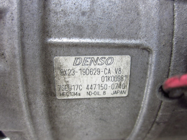 09-10 XF 4.2L Ac Air Condition Compressor 8X23-19D629-Ca Hfc134A Nd-Oil 8 C2Z1137