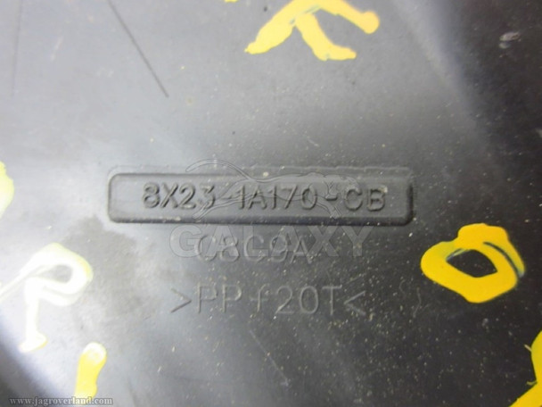 09 XF Rear Right Tire Pressure Sensor Receiver w Bracket 8X23-1A170-Cb 4H23-1A166-Aa