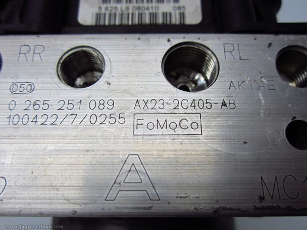 10-11 XF 5.0 Abs Pump Module WO Adaptive Criuse Ax23-2C405-Ab C2Z17133