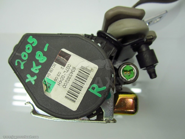 05-06 XK8 XKR Coupe Sable Front Right Seat Belt Assy Oem Used C2N3195Aek 3W8361294Db 0 Aek