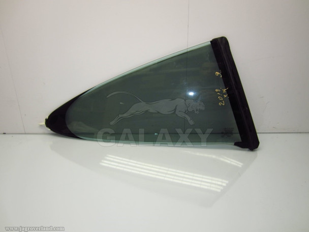 07-15 XK R S Coupe Right Quarter Window Glass C2P25330 43R-001605