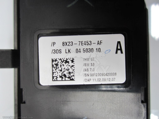 09-10 XF Automatic Transmission Gear Shifteroem Module Assy Used Knob Cover Missed Start Button Repaired C2Z18713 8X23-7E453-Af