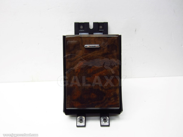 10-14 XF XFR Center Console Panel Left Ashtray And Cigarette Lighter Unit Oem w Dark Oak C2Z9520 Ax23-045H72-A Lhd E1296.520.00 E1296.420.00 R66Za
