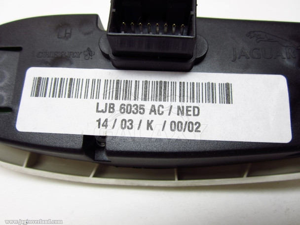 99-02 XK8 Left Power Seat Switch Ljb6035Acned Ljb 6035Ac Ned Ljb-6035Ac-Ned