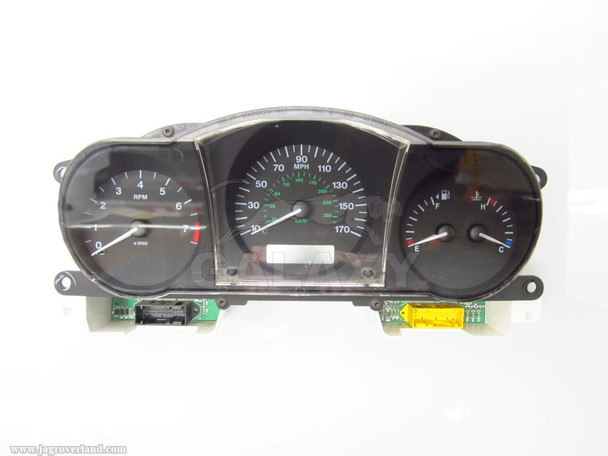 01-03 XJ8 Vanden Plas Speedometer Cluster 110000 Mph Oem Used Lje4300Ab