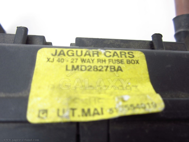 94 XJ6 Fuse Box Lmd2827Ba