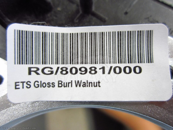 16-17 XF Console Shifter Trim Gloss Burl Walnut Rg80981000 T2H8010