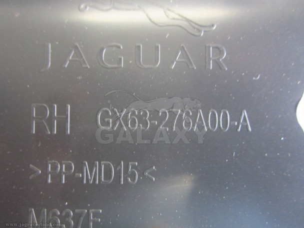 16-17 XF Rear Casing Door Interior Panel Right Trim w Switches And Handle T2H9860 Gx63-276A00-A