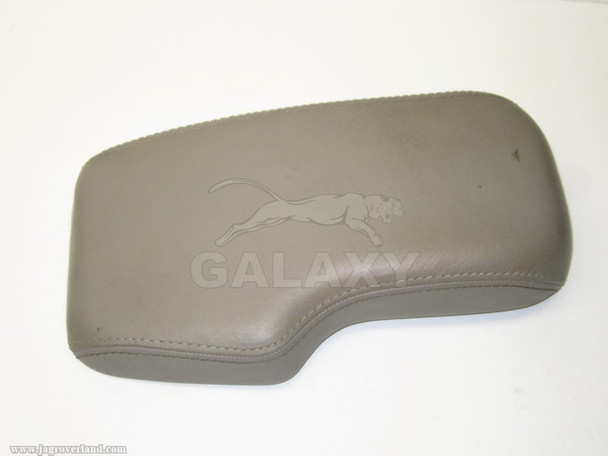 00-02 S-Type Interior Center Console Armrest Grey Leather Lid Xr815675Agm