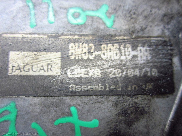 10-17 XF XFR XJ XJl XK XKR 5.0L AC Drive Belt Idler Pulley And Mount Bracket Oem Used C2D2406 8W93-19A216-Aa M199D 8Mab1 8W83-8A610-Aa 8W93-8680-Ac C2Z31980