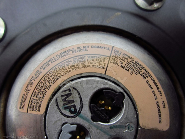 03-05 X-Type Steering Wheel Center Left Airbag Oem 1X43F042B85Aeleg