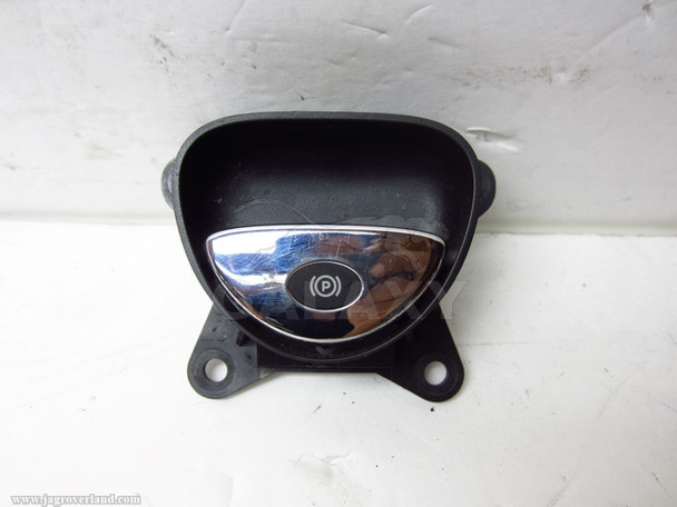 04-09 XJ8 Electronic Parking Emergency Brake Switch Chrome Oem Used 2R83-2B623-A