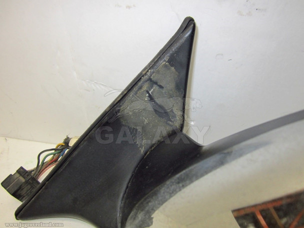 95-03 XJ6 XJ8 Left Door Mirror Assy Black Chrome Cover Oem Used Scratched 3003-355 E11-011166