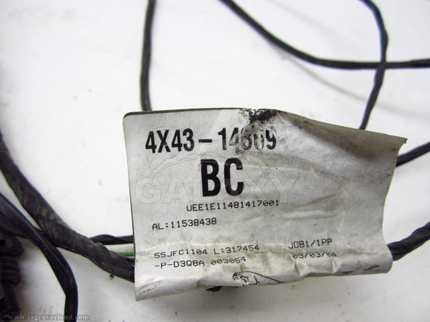 02-05 X-Type Front Bumper Harness Parking Sensor 4X43-14369-Bc