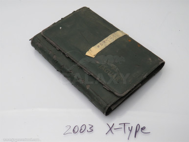 2003 Jaguar X-Type Owners Manual Driver's Handbook Packet - Galaxy Jaguar