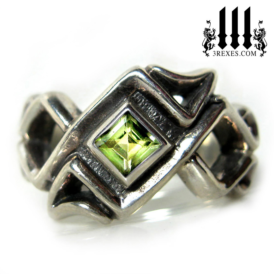 Silver Neo Gothic Ring SZ 3