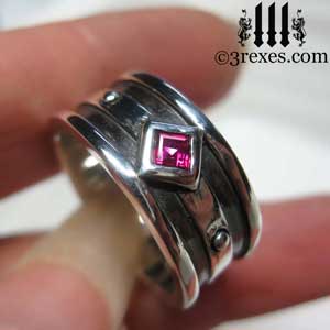 ruby-stones-moorish-gothic-one-silver-ring-3-rexes-jewelry