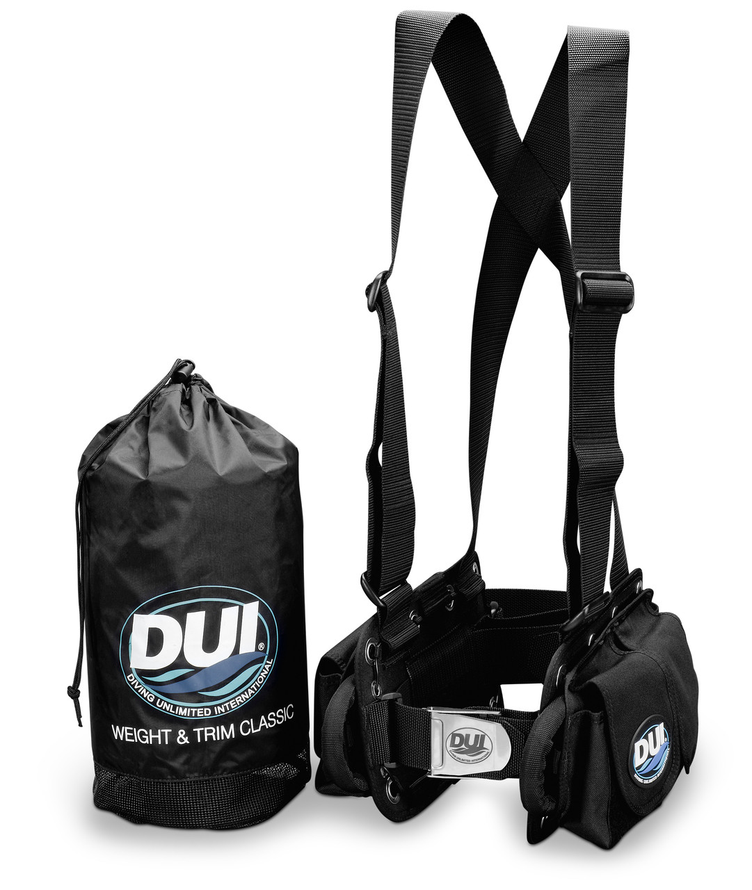 DUI Drysuit Weight and Trim System