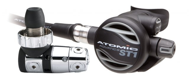 Atomic Aquatics ST1 Sealed 1st and 2nd Stage Scuba Regulator Set