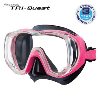 TUSA M-3001 Freedom Tri-Quest Scuba Diving Mask