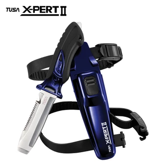 TUSA FK-920 X-Pert II Dive Knife Blunt Tip - 3 Color Options