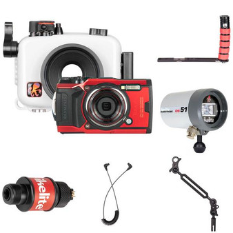 200DLM/D Underwater Housing and Canon EOS R100 Camera Kit