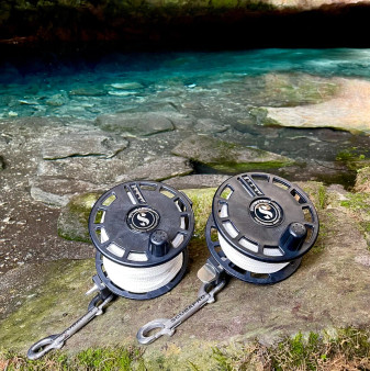 Scubapro S-Tek Expedition Reel 990' #40.201.990 - Free Ground Shipping & We Pay Your Sales Tax